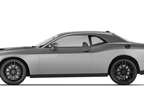 Dodge Challenger SXT 2015 3Dモデル