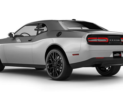 Dodge Challenger SXT 2015 3Dモデル