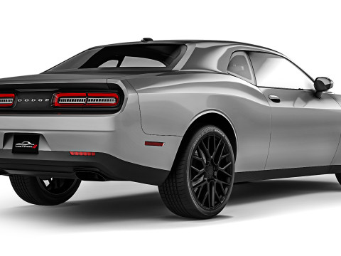 Dodge Challenger SXT 2015 3Dモデル