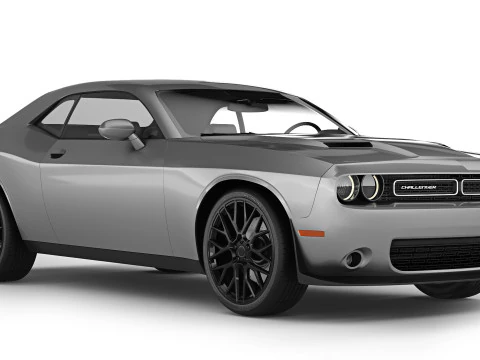 Dodge Challenger SXT 2015 3D Model