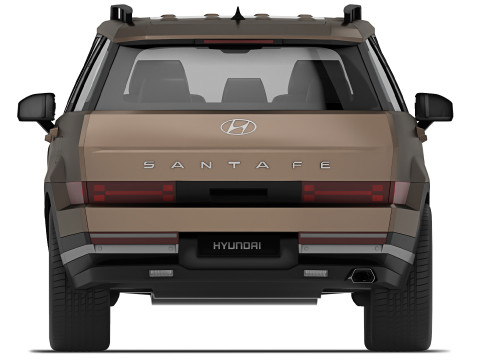 Hyundai Santa Fe 2024 Modelo 3D