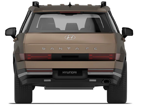 Hyundai Santa F&eacute; 2024 Modelo 3D