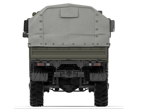 Kamaz 5350 Mustang 2003 Model 3D