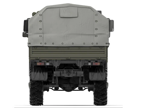 Kamaz 5350 Mustang 2003 3D Model