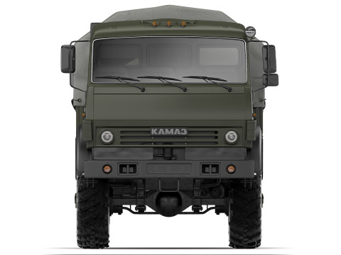 Kamaz 5350 Mustang 2003 Model 3D