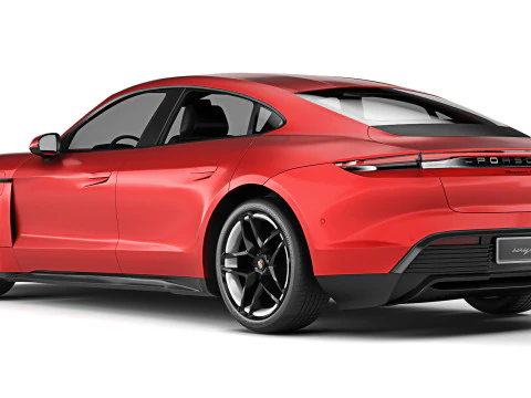 Porsche Taycan GTS 2022 3D Model