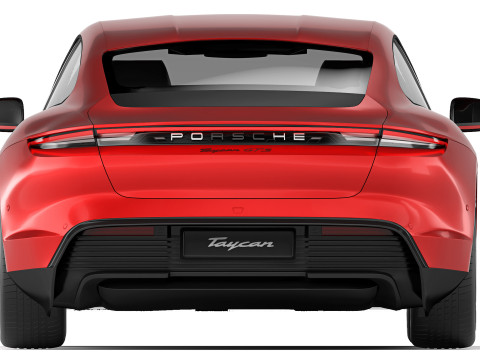 Porsche Taycan GTS 2022 Modello 3D