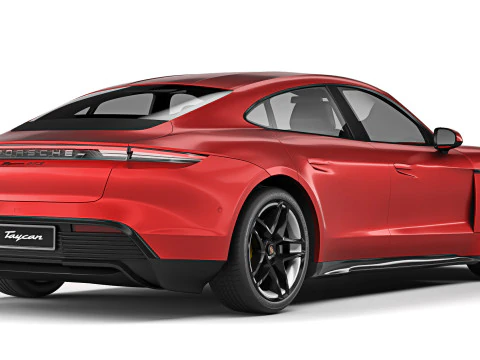 Porsche Taycan GTS 2022 3D Model
