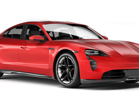 Porsche Taycan GTS 2022 3D Model
