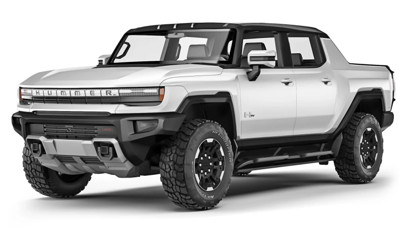 Hummer EV 2022 3D Model .c4d .max .obj .3ds .fbx .stl .blend 