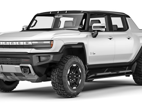 Hummer EV 2022 3D Model