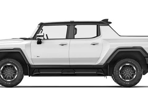Hummer EV 2022 3D Model