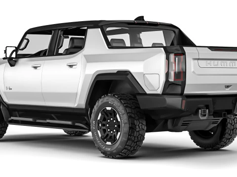 Hummer EV 2022 3D Model