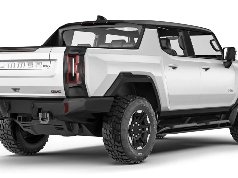 Hummer EV 2022 3D Model