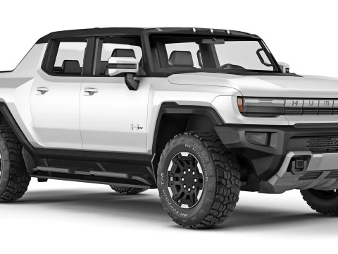 Hummer EV 2022 3D Model