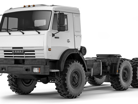 Kamaz 44108 2003 3D मॉडल