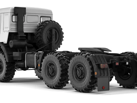Kamaz 44108 2003 3D Model