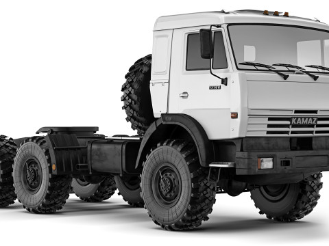 Kamaz 44108 2003 3D Model
