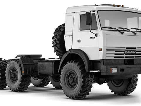 Kamaz 44108 2003 3D Model