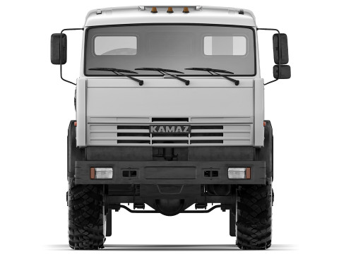 Kamaz 44108 2003 3D Model