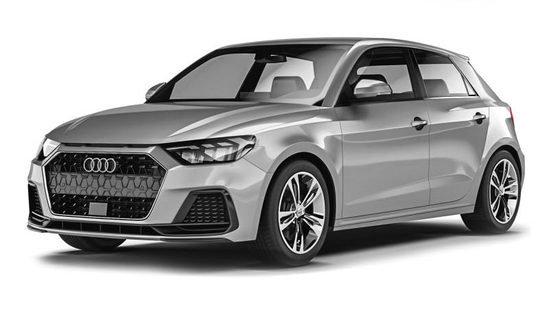 Audi A1 2019 3D 模型 .c4d .max .obj .3ds .fbx .stl .blend 