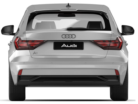 Audi A1 2019 3D 模型