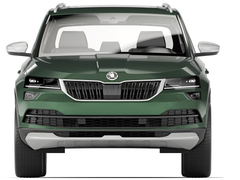 Skoda Karoq Scout 2019 Model 3D