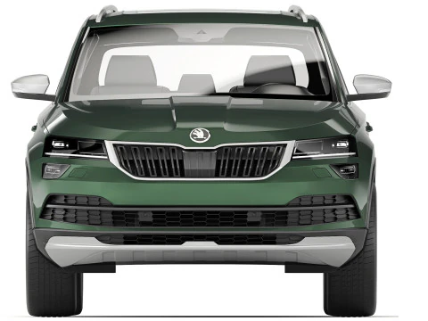 Skoda Karoq Scout 2019 3D Model