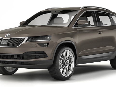 Skoda Karoq 2018 3D Model
