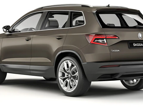 Skoda Karoq 2018 3D Model