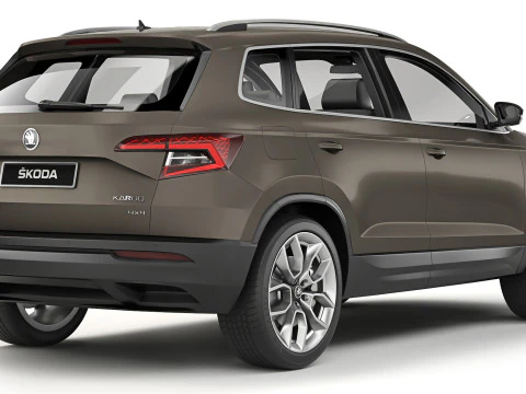 Skoda Karoq 2018 3D Model