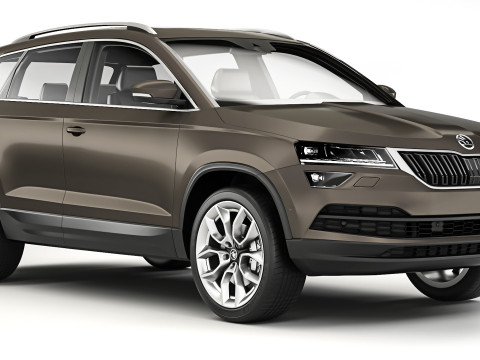 Skoda Karoq 2018 3D मॉडल
