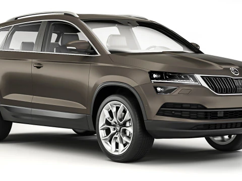 Skoda Karoq 2018 3D Model