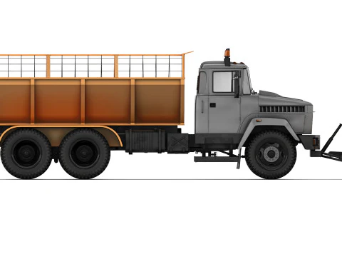 KrAZ 6322 MDKZ-30 2016 3D Model