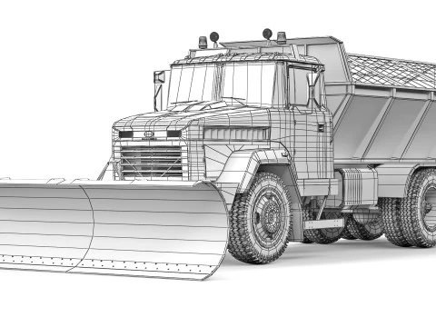 KrAZ 6322 MDKZ-30 2016 3D Model