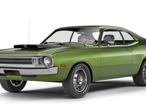 Dodge Demon 340 1972 3Dモデル