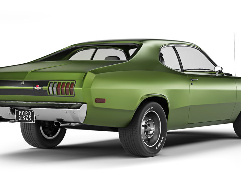 Dodge Demon 340 1972 3Dモデル