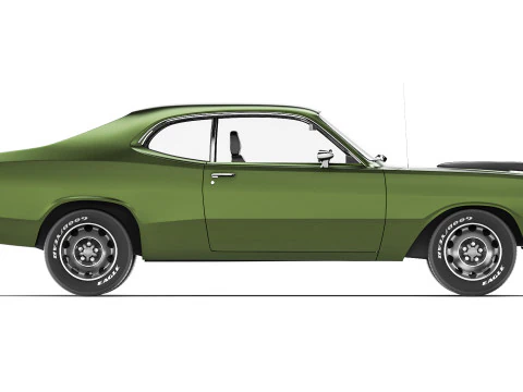Dodge Demon 340 1972 3D Model