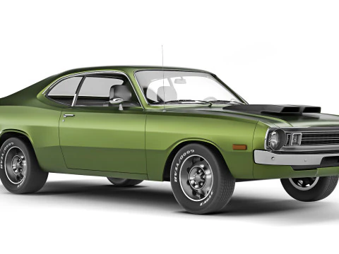 Dodge Demon 340 1972 3D Model