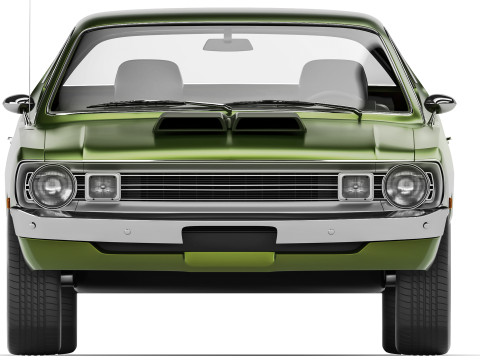 Dodge Demon 340 1972 3Dモデル