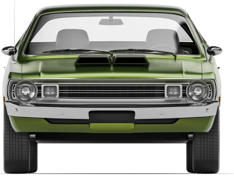 Dodge Demon 340 1972 3D Model