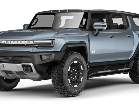 Hummer EV SUV 2024 3D Model