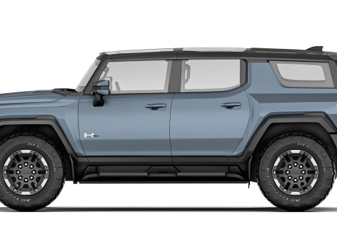 Hummer EV SUV 2024 3D Model