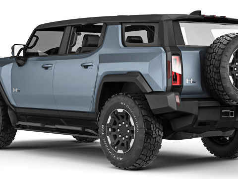 Hummer EV SUV 2024 3D Модель