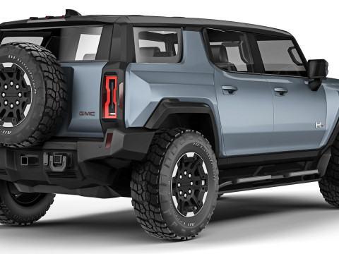 Hummer EV SUV 2024 3D Модель