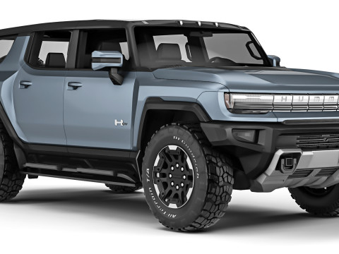 Hummer EV SUV 2024 3D Модель