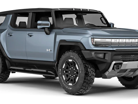 Hummer EV SUV 2024 3D Model