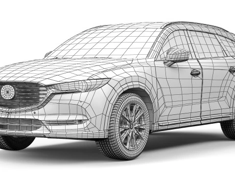 Mazda CX-8 2020 3D Model