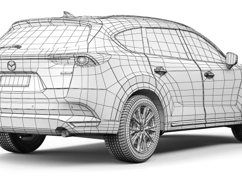Mazda CX-8 2020 3D Model