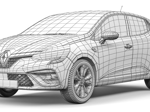 Renault Clio RS Line 2019 Model 3D